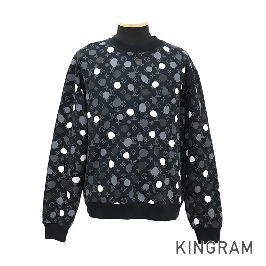 Louis Vuitton white x Yayoi Kusama Painted Dots Sweatshirt