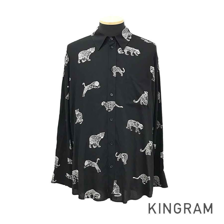 CELINE By Hedi Slimane by Hedi Slimane Animal Pattern Men's shirt