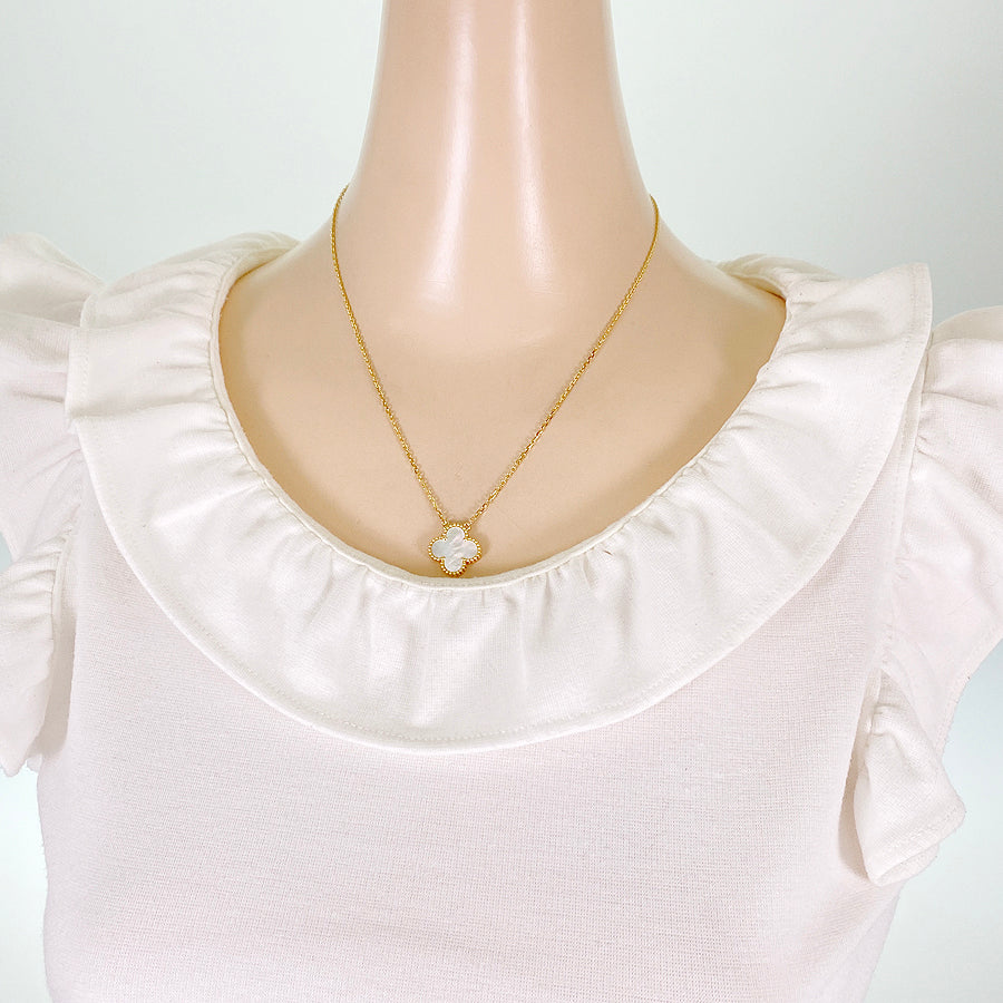 Van Cleef & Arpels ネックレス1モチーフ VCARA45900 Van Cleef & Arpels Vintage Alhambra VCARA45900 Necklace – kingram