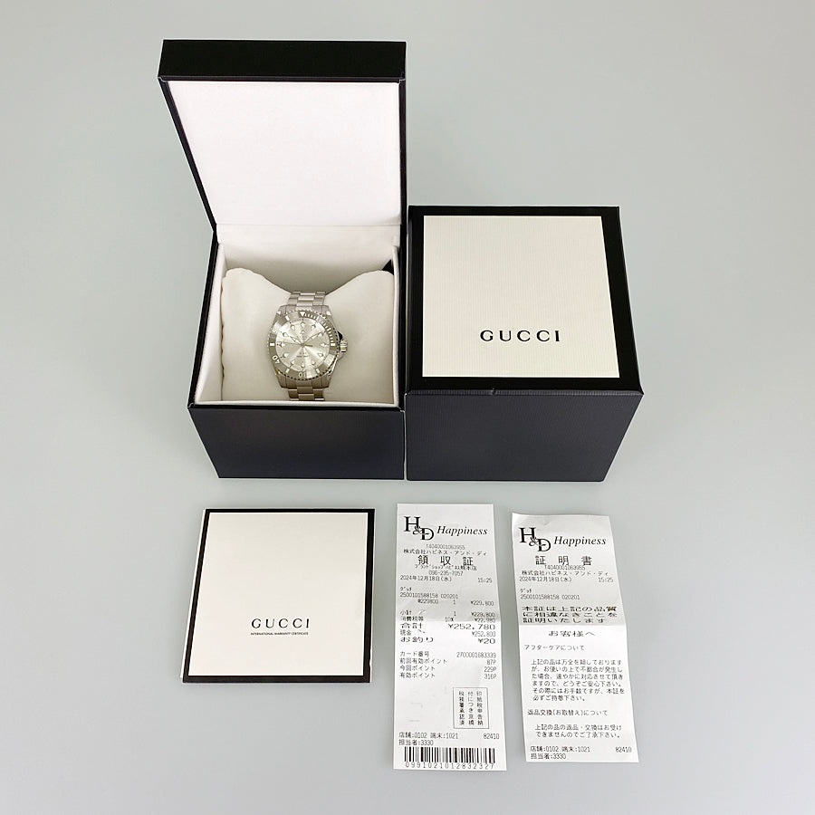 GUCCI Dive YA136354 Men's Watch – kingram-japan