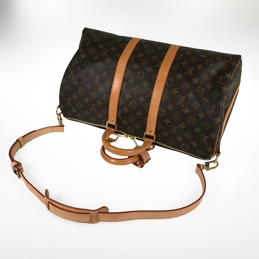 LOUIS VUITTON Monogram Keepall Bandouliere 45 M41418 Boston bag