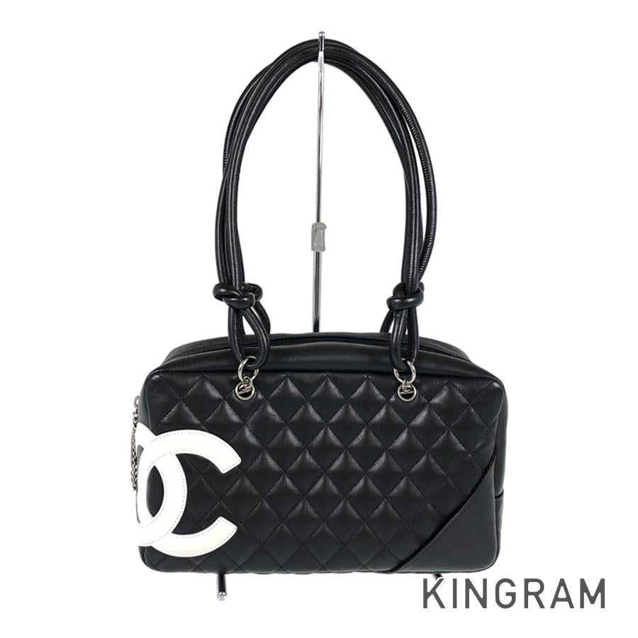 CHANEL Cambon Bowling back Hand bag – kingram-japan