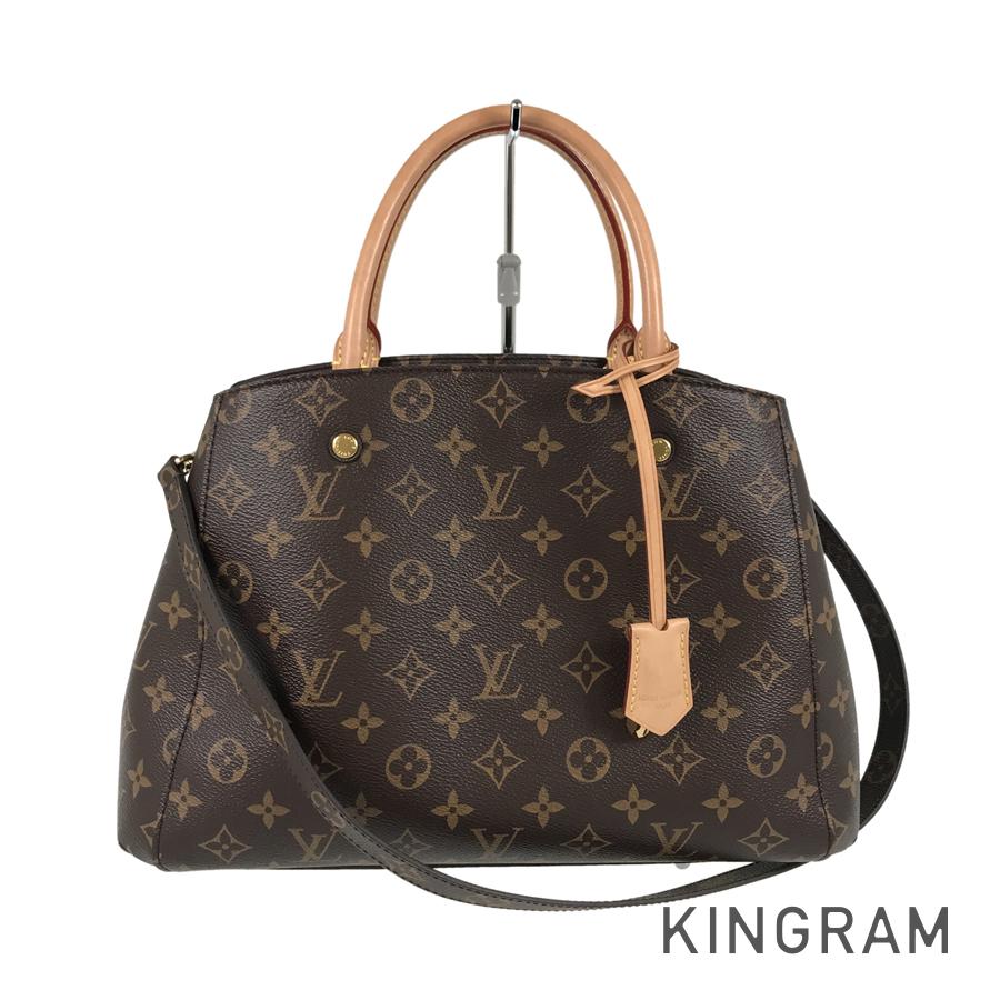LOUIS VUITTON Monogram Montaigne MM M41056 Hand bag – kingram-japan