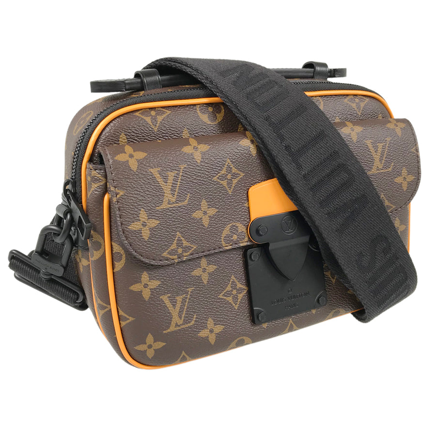 LOUIS VUITTON Monogram Macassar S Lock Messenger M46688 Shoulder bag –  kingram-japan