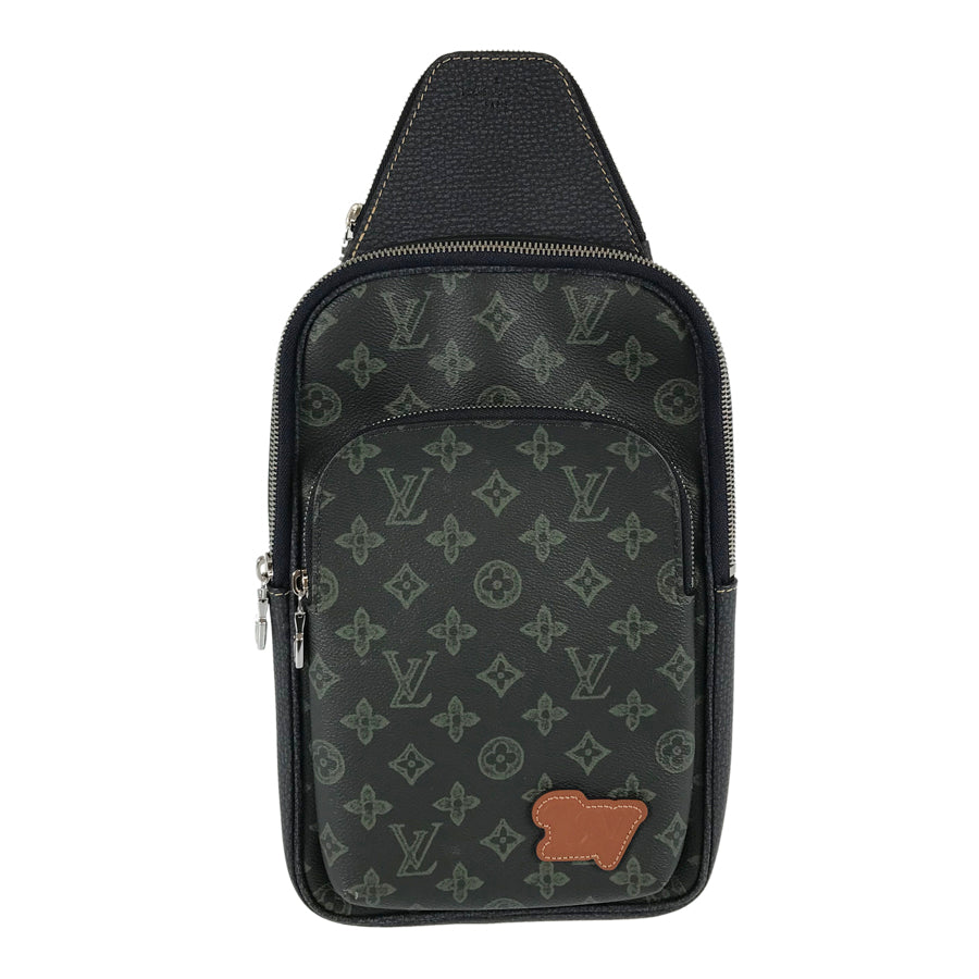 LOUIS VUITTON Monogram Record Fall Avenue Slingbag M46344 Sling