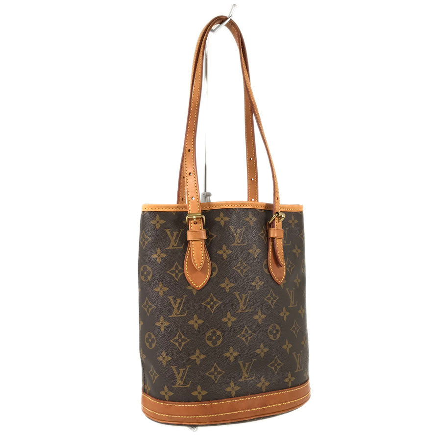 LOUIS VUITTON Monogram Petit Bucket M42238 Tote bag – kingram-japan