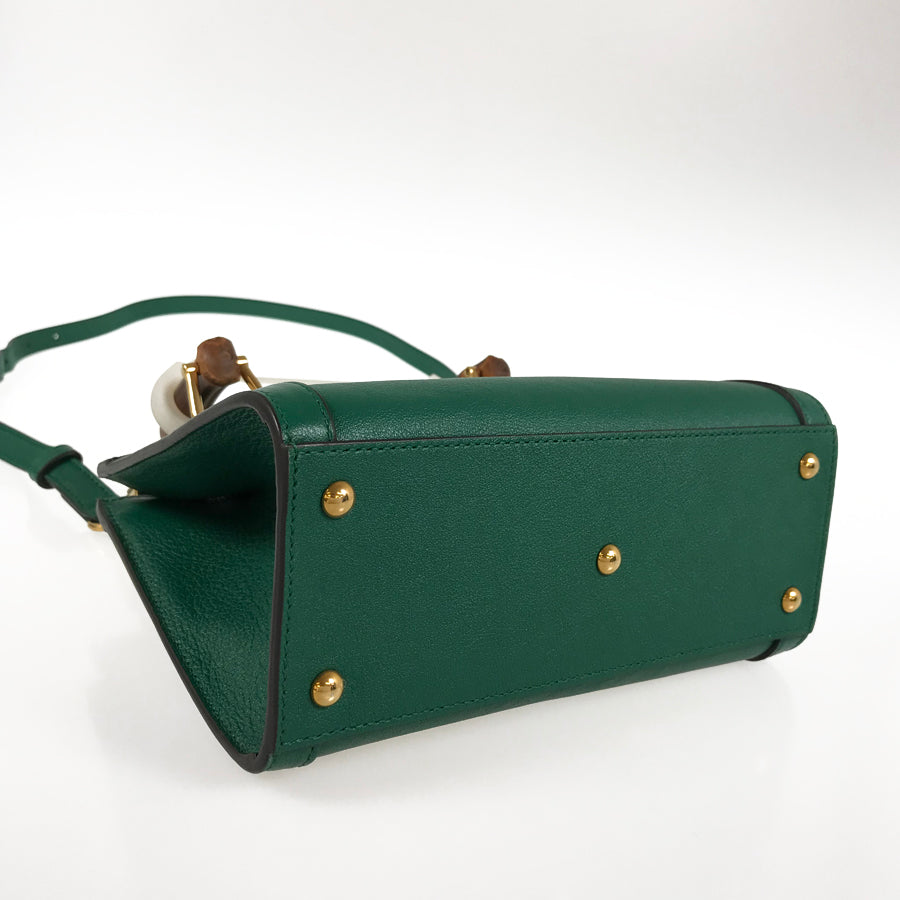 GUCCI Bamboo Diana Mini 655661 Hand bag – kingram-japan