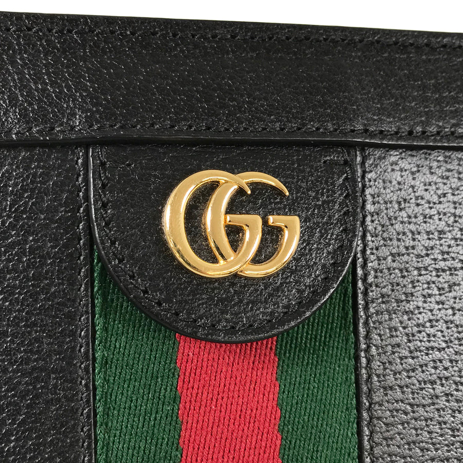 GUCCI バッグ WMNS) Gucci Leather Ophidia Small Shoulder Bag 'Black' 503877