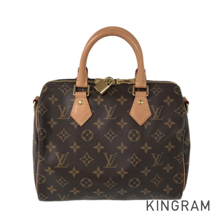 LOUIS VUITTON Monogram Speedy Bandouliere 25 M41113 Hand bag