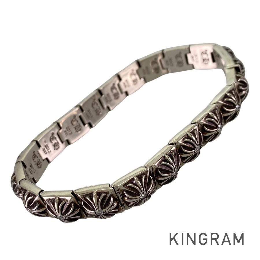 CHROME HEARTS Pyramid Plus Link 21 Link 12PD Bracelet