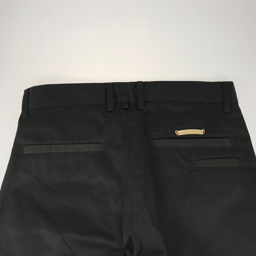 CHROME HEARTS RS BOOTLEG CHINO #32 Cotton Leather Men's Chinos