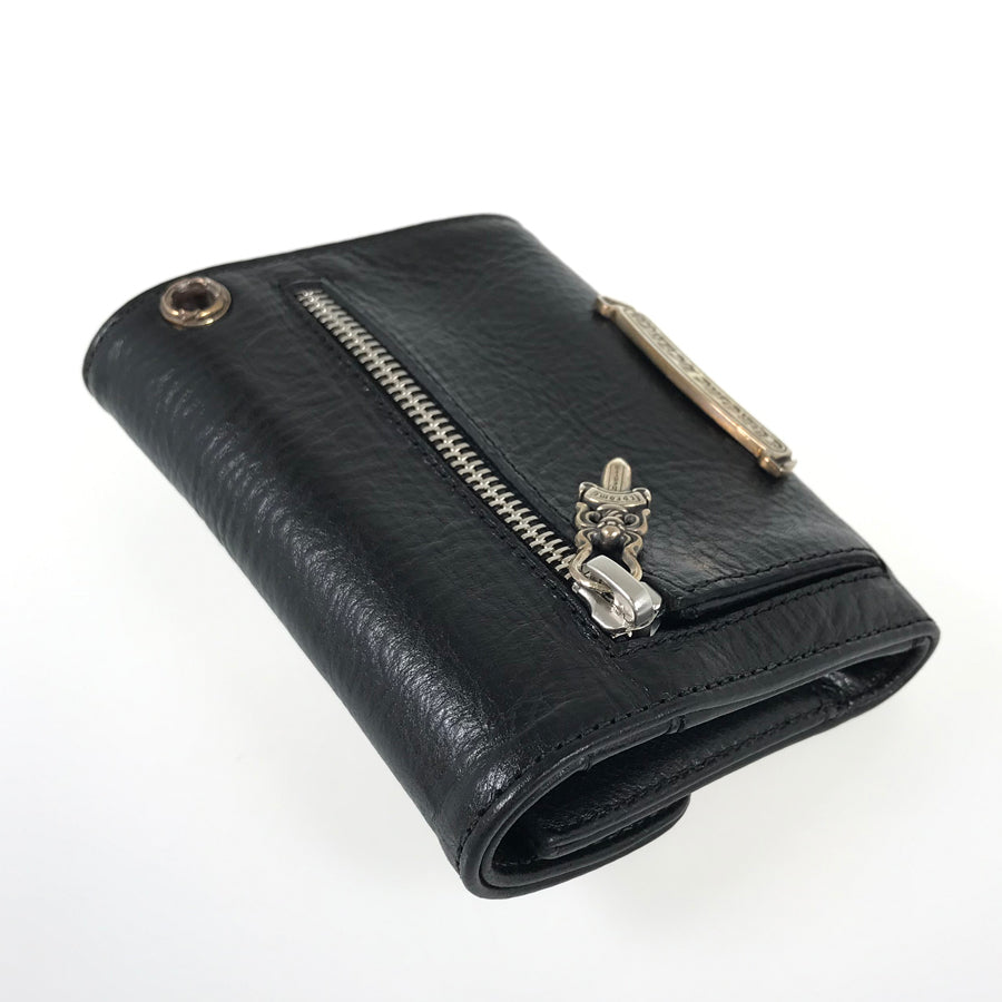 CHROME HEARTS Wave Mini Trifold wallet