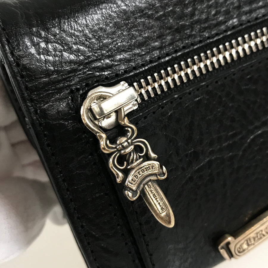 CHROME HEARTS Wave Mini Trifold wallet