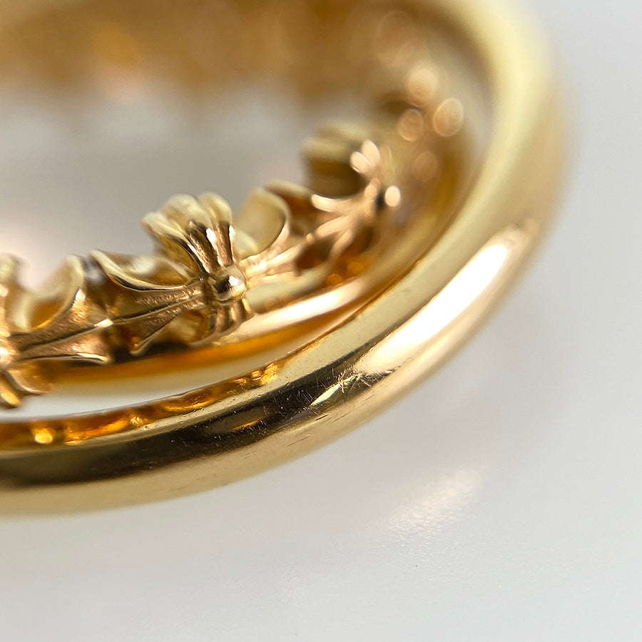 CHROME HEARTS Tiny E CH Plus Triple Band Ring – kingram-japan