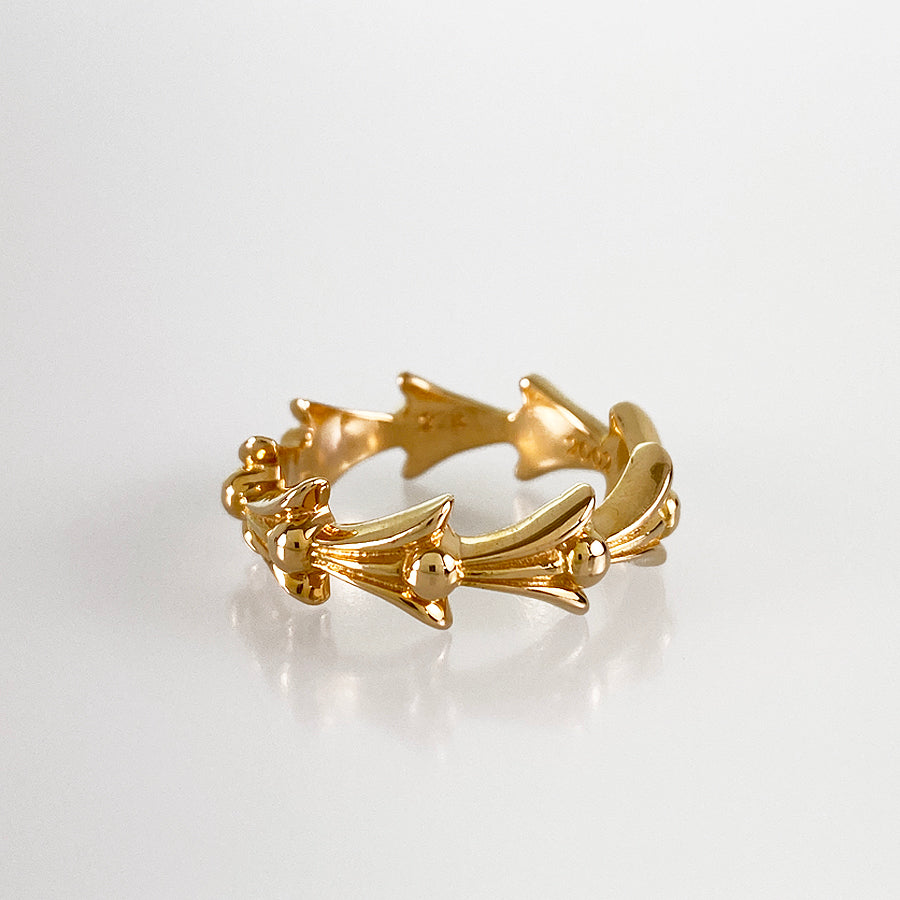 CHROME HEARTS Crosstail Ring – kingram-japan