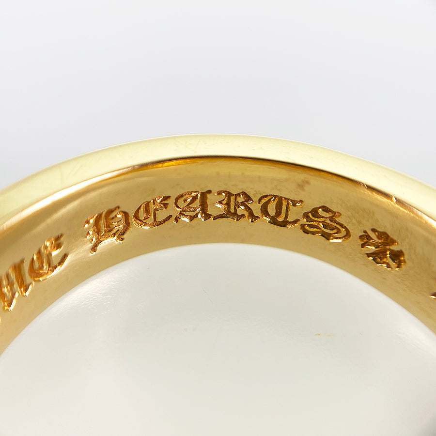 CHROME HEARTS Negative CH Cross Band Ring 22K Ring – kingram-japan