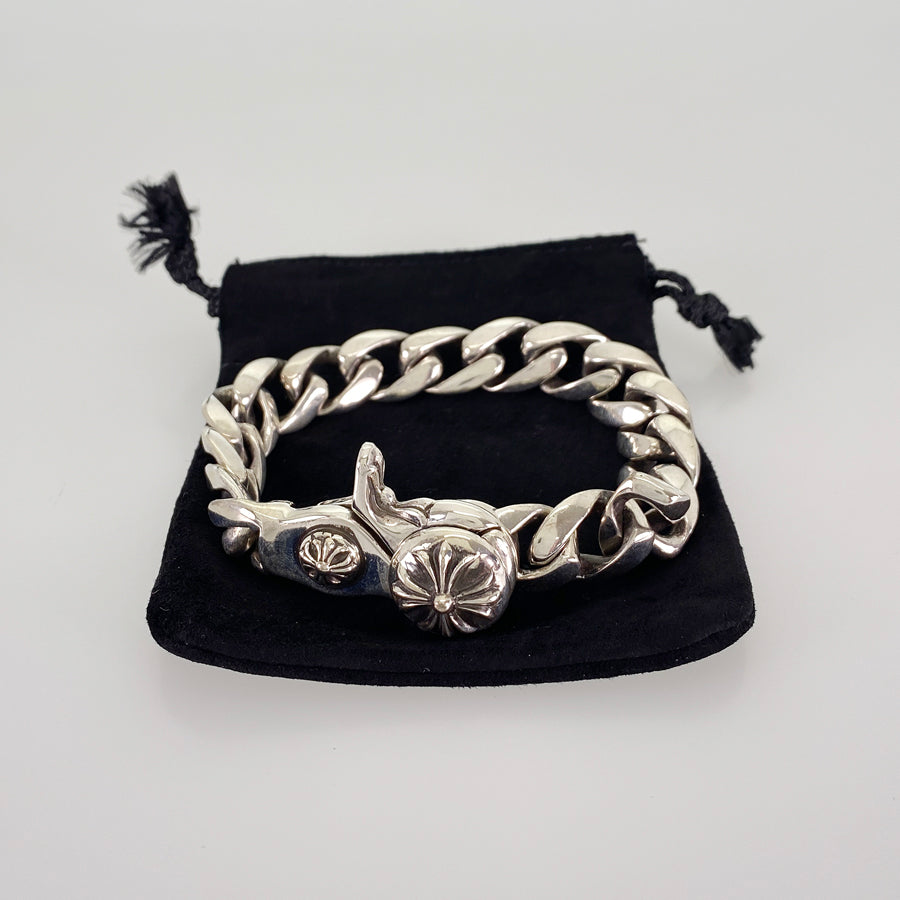 CHROME HEARTS Classic Chain Link Clip Bracelet – kingram-japan