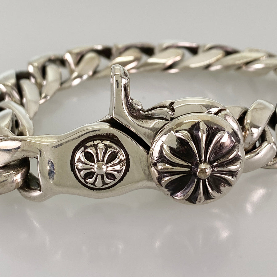 CHROME HEARTS Classic Chain Link Clip Bracelet – kingram-japan