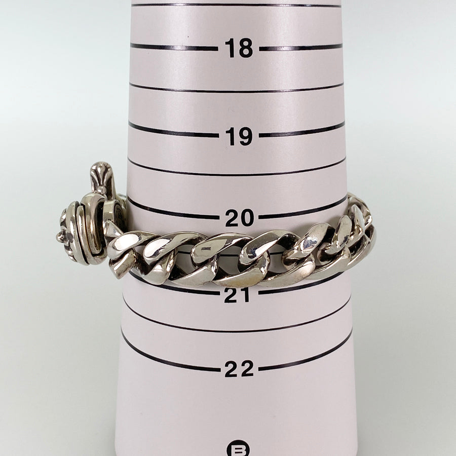 CHROME HEARTS Classic Chain Link Clip Bracelet – kingram-japan