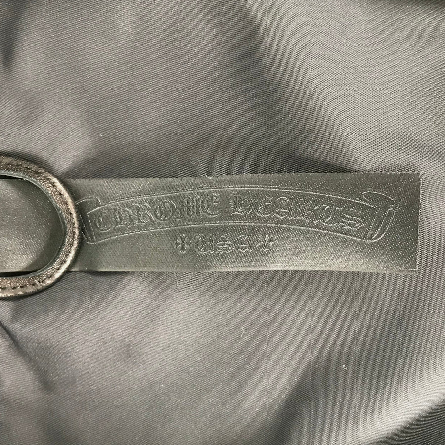 CHROME HEARTS SEDATED Cross Patch Embroidery Dagger Zip Men's