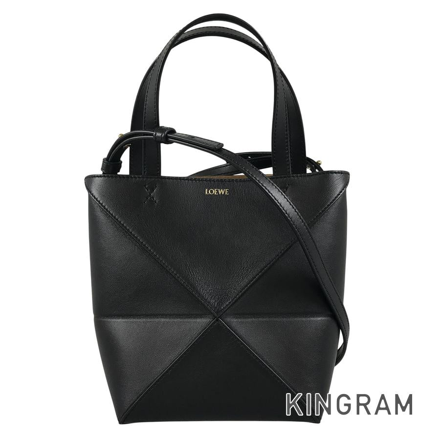 LOEWE Puzzle Fold Tote Mini A657V25X01 Tote bag – kingram-japan