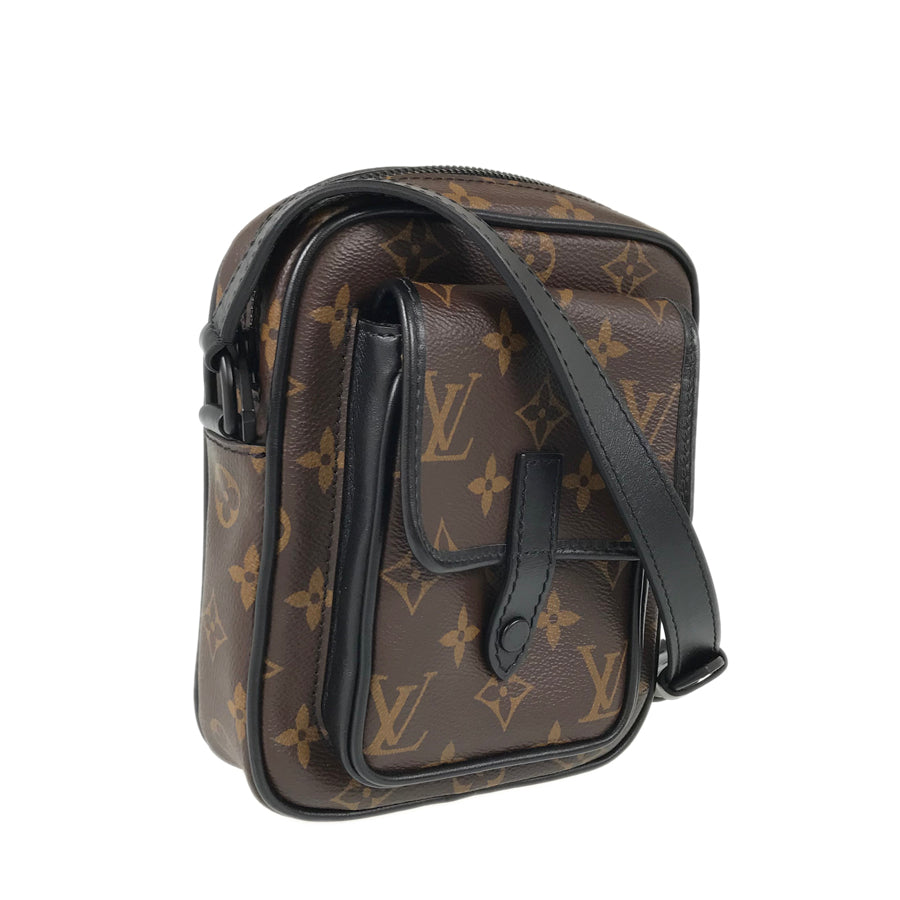 LOUIS VUITTON Monogram Macassar Christopher Wearable Wallet M69404