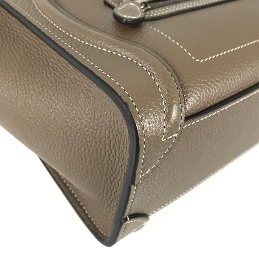 CELINE Luggage Nano Shopper 189243DRU.09SO Hand bag – kingram-japan