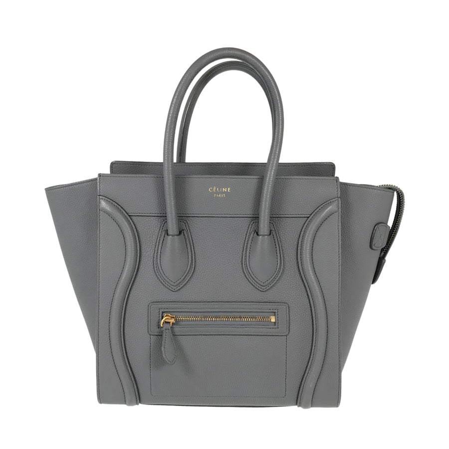 CELINE Luggage Micro shopper Hand bag – kingram-japan
