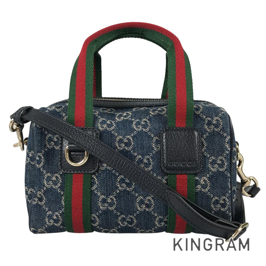 GUCCI Sherry GG denim 859975 Hand bag – kingram-japan