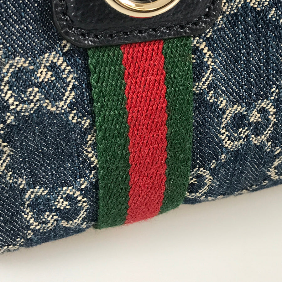 GUCCI Sherry GG denim 859975 Hand bag – kingram-japan