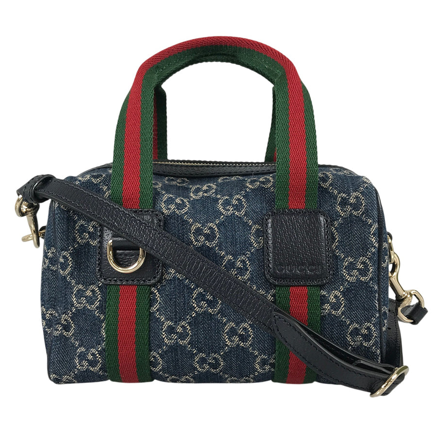 GUCCI Sherry GG denim 859975 Hand bag – kingram-japan