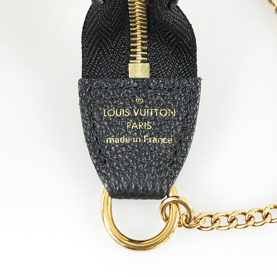 LOUIS VUITTON Monogram Empreinte Mini Pochette Accessoires M80732