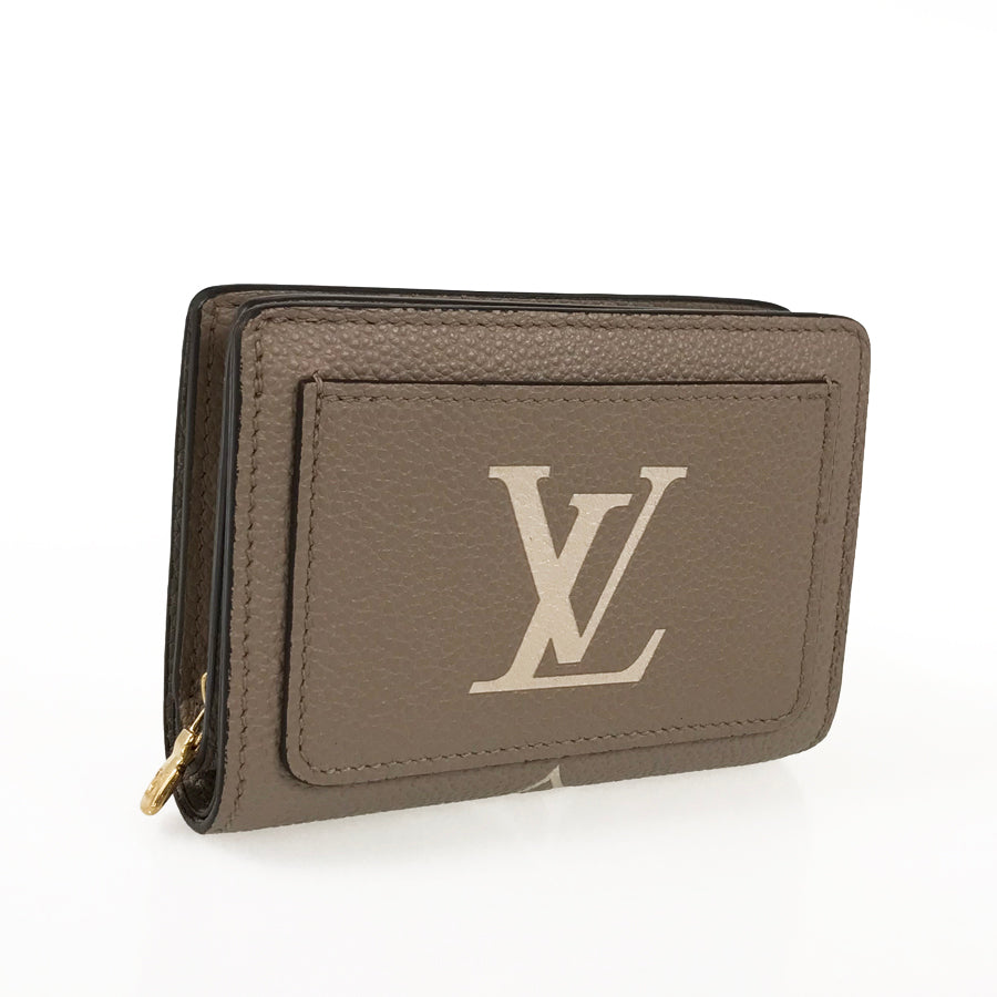 LOUIS VUITTON Monogram Empreinte Bicolor Portefeuille Claire