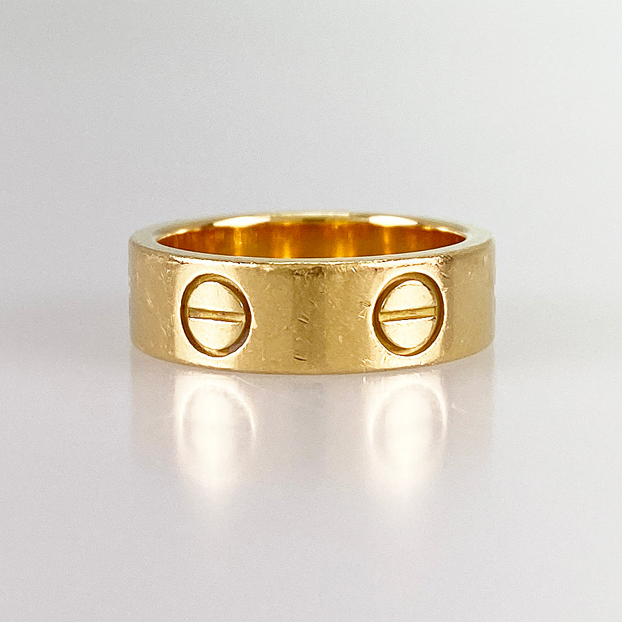 Cartier ラブリング　サイズ50 カルティエ 指輪 ミニラブリング リング 46/47/48/49/50/51/52