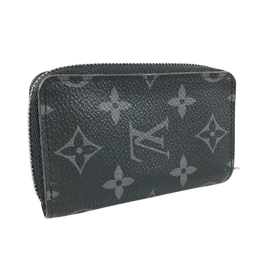 LOUIS VUITTON Monogram Eclipse Zippy Coin Purse Vertical M81662