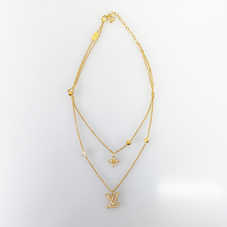 LOUIS VUITTON Lady LV M01845 Necklace – kingram-japan