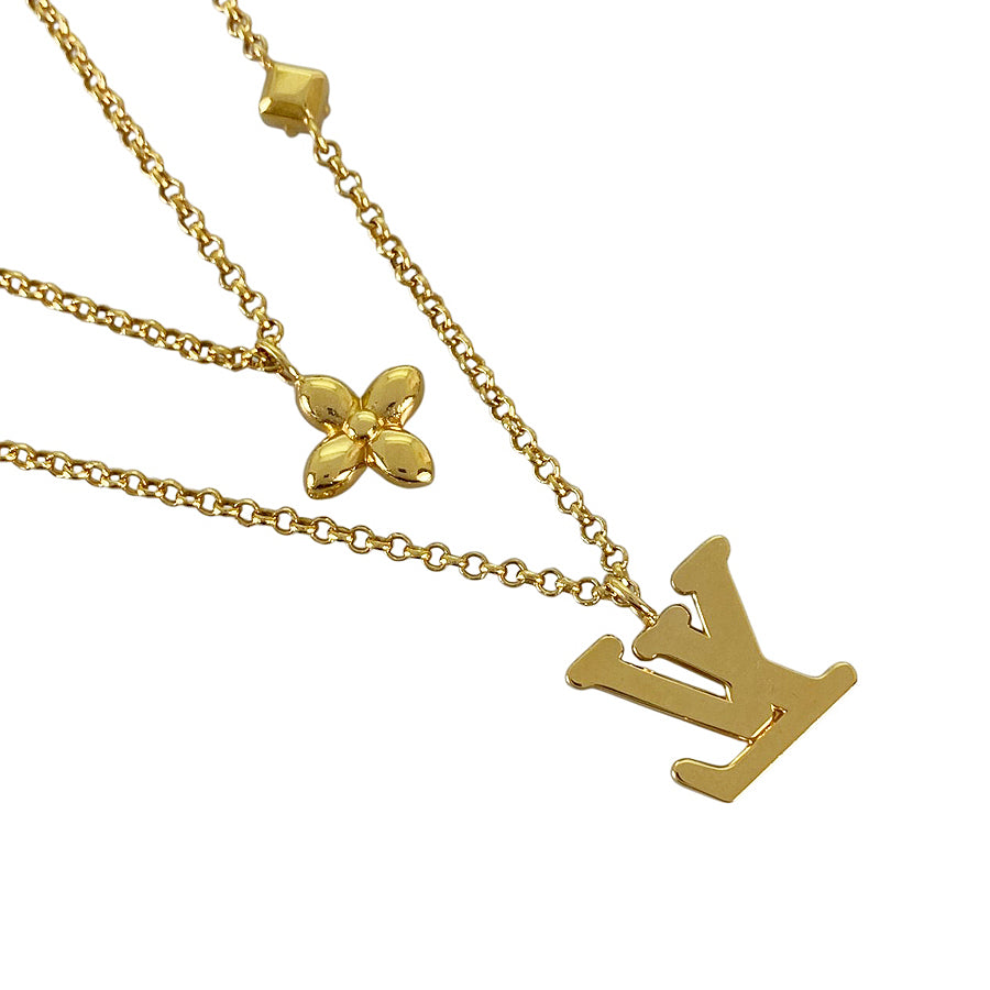 LOUIS VUITTON Lady LV M01845 Necklace – kingram-japan