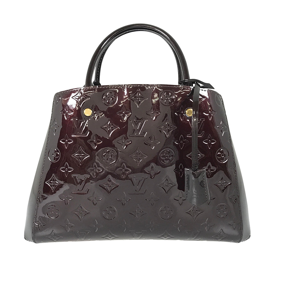 Louis Vuitton モンテーニュmm LOUIS VUITTON Monogram Vernis Montaigne MM M50400 Hand bag