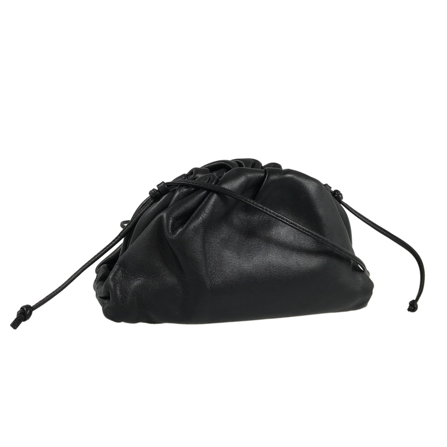 BOTTEGA VENETA ミニ ショルダーバッグ ブラック BOTTEGA VENETA】カセット ミニクロスボディバッグ ショルダー