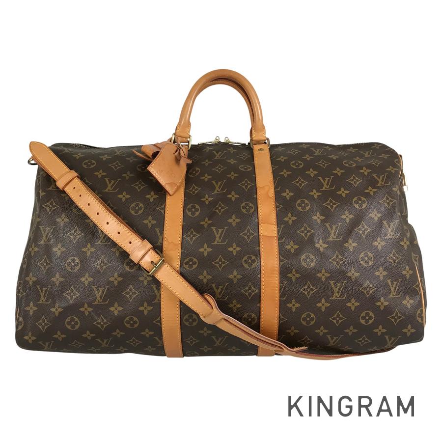 LOUIS VUITTON 鞄 Sサイズ 金具付き LOUIS VUITTON Monogram Keepall Bandouliere 55 M41414 Boston bag