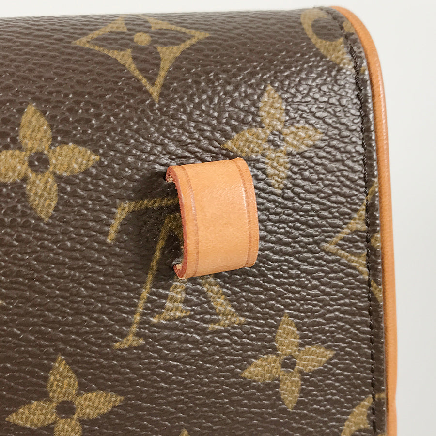 LOUIS VUITTON Monogram Pochette Florentine M51855 Waist pouch