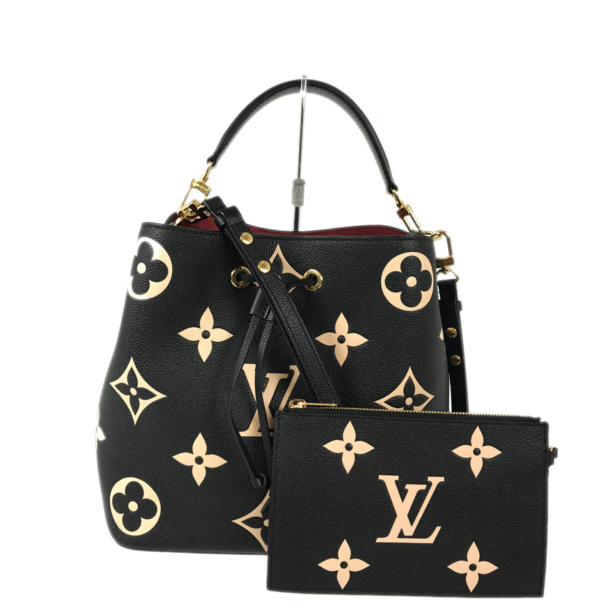 LOUIS VUITTON Bicolor Monogram Empreinte Neo Noe MM M45497 Hand
