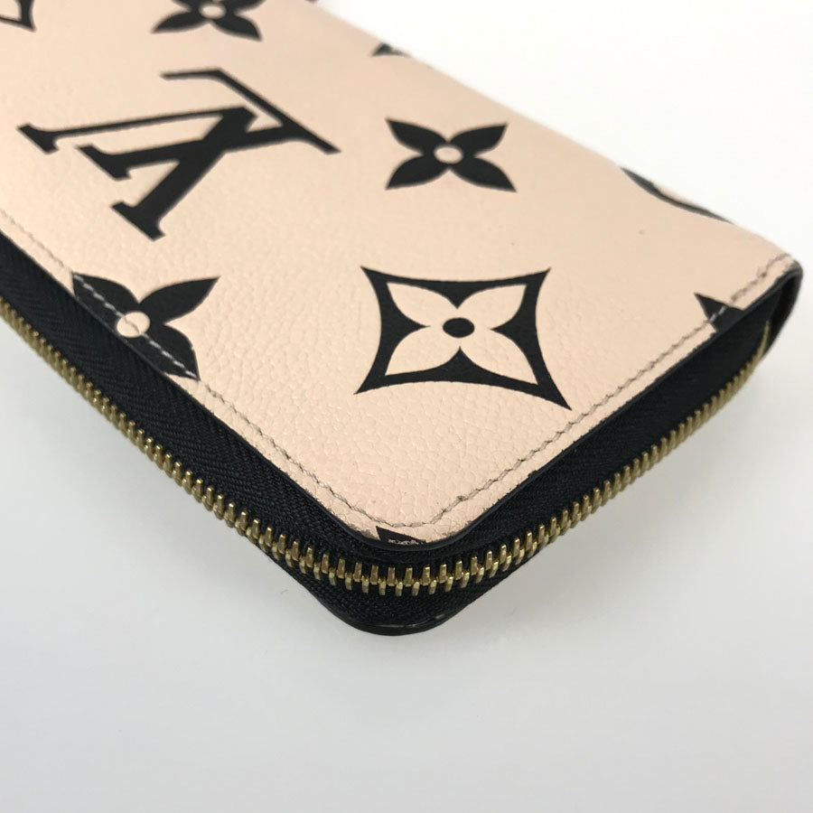 LOUIS VUITTON Implant LV Crafty Monogram Zippy Wallet M69727 Long