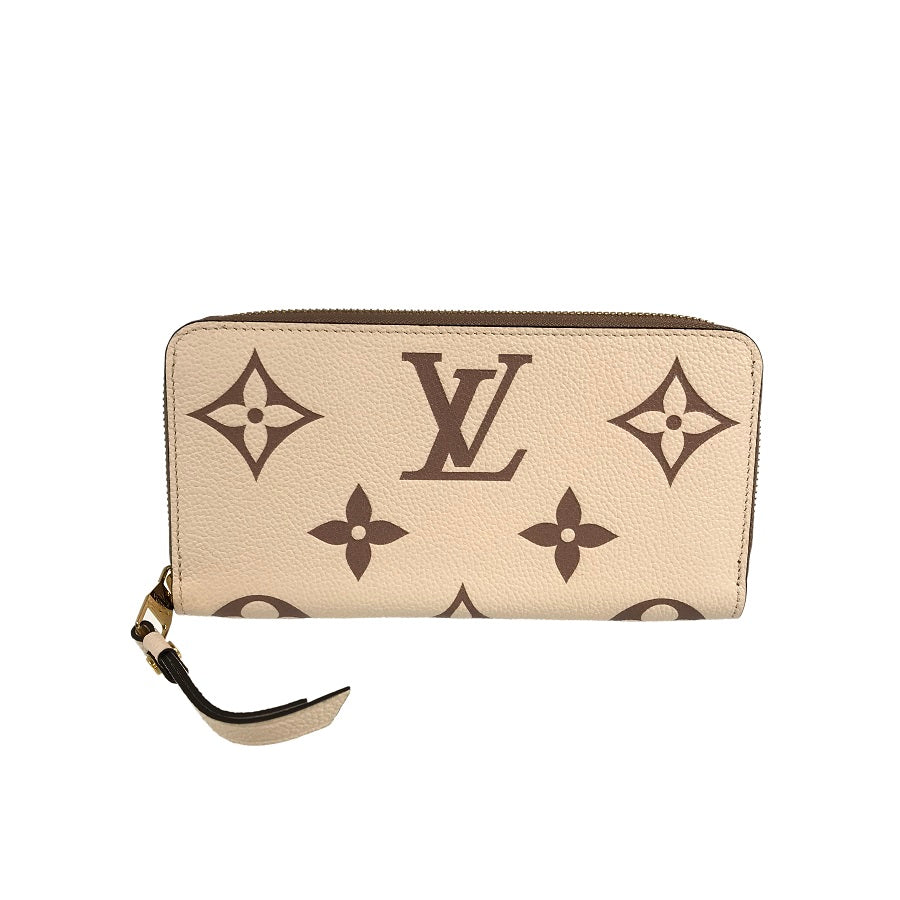 Louis Vuitton Lamb Embossed Purse Zip Around