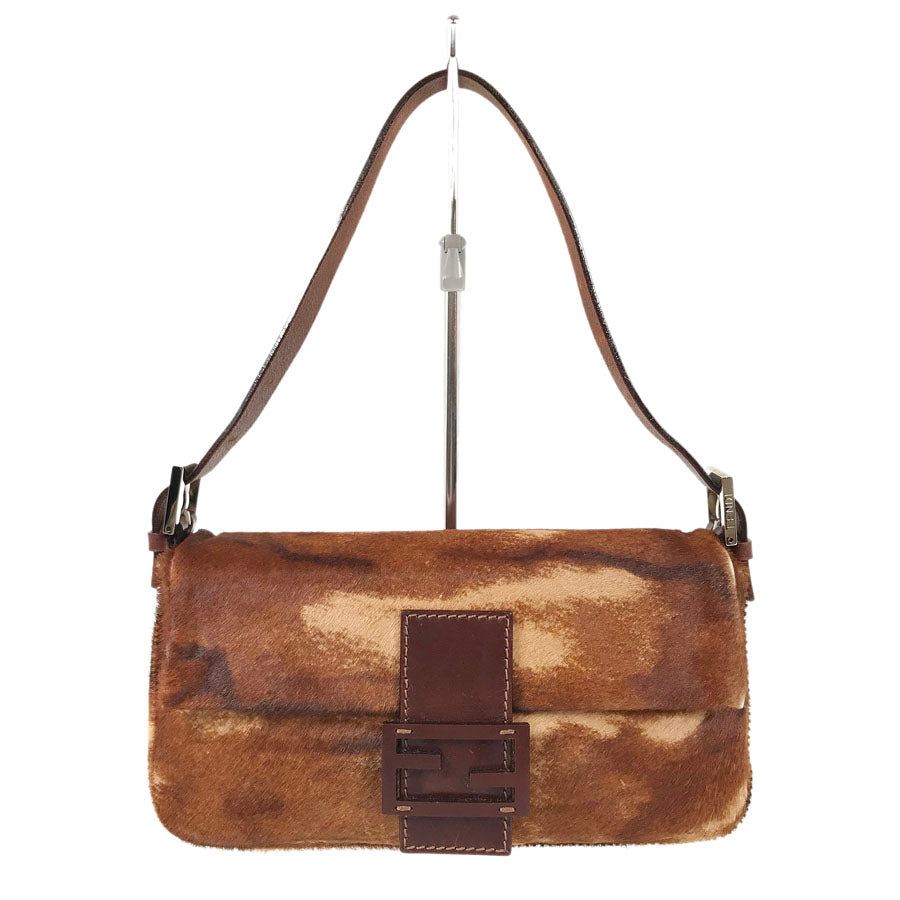 バッグ FENDI MAMMA UNBORN CALF SHOULDER BAG FENDI MAMMA UNBORN CALF SHOULDER BAG Calf Shoulder Bag FF Zucca eBay