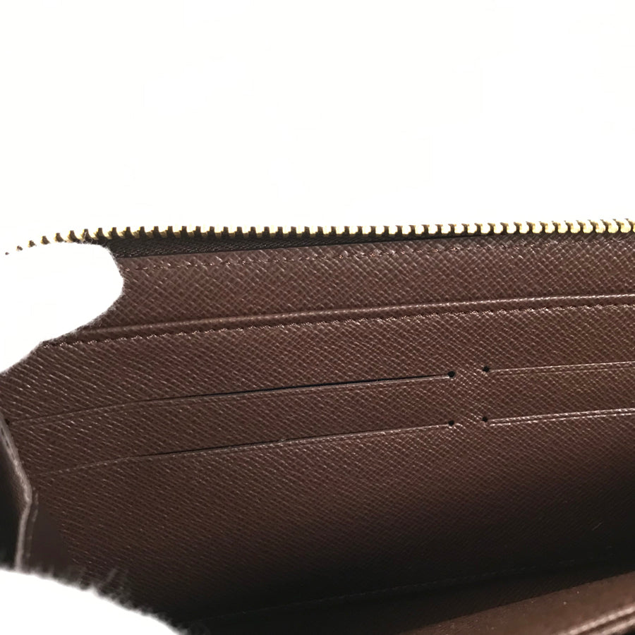 LOUIS VUITTON Damier Zippy Wallet N60015 Long wallet Round zipper