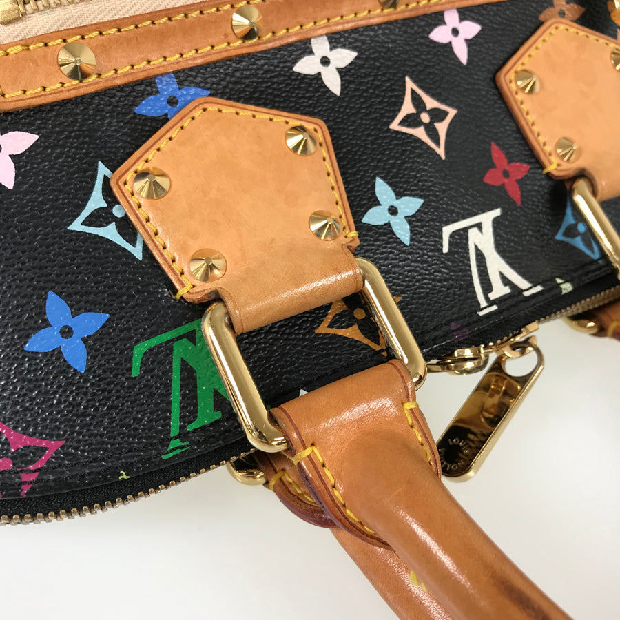 LOUIS VUITTON Monogram Multi Color Alma PM M92646 Hand bag
