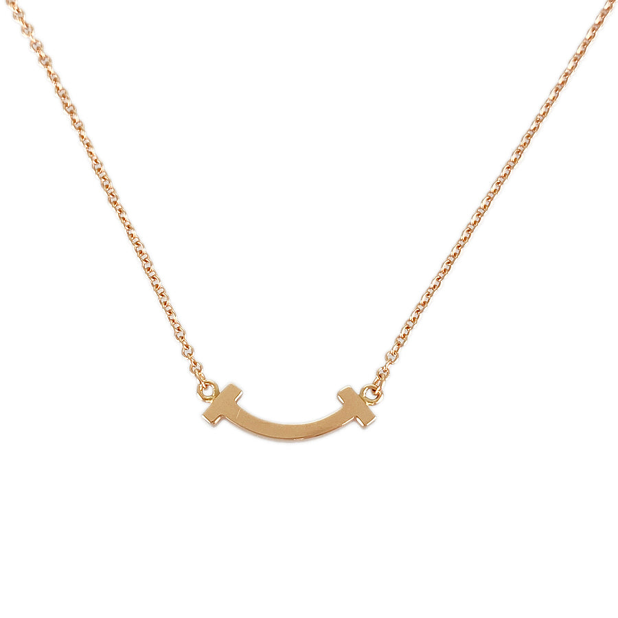 TIFFANY&Co. T Smile mini Necklace – kingram-japan