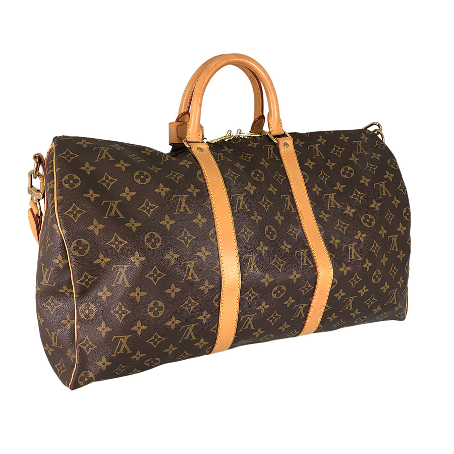 LOUIS VUITTON Monogram Keepall Bandouliere 50 M41416 Boston bag