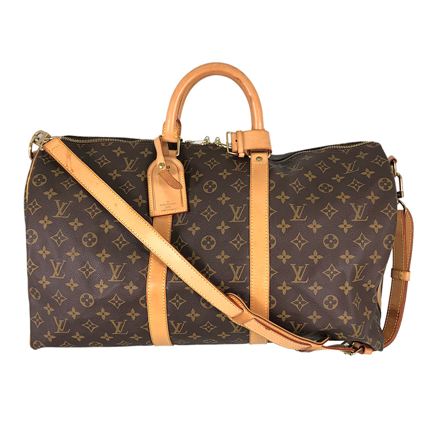 LOUIS VUITTON Monogram Keepall Bandouliere 50 M41416 Boston bag